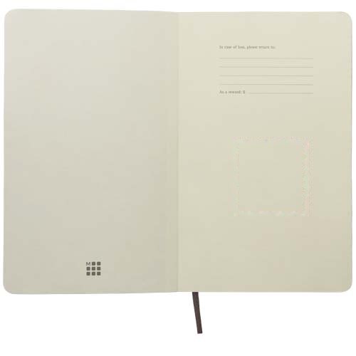 Moleskine Classic L softcover notitieboek - ruitjes — drukvlak binnenzijde