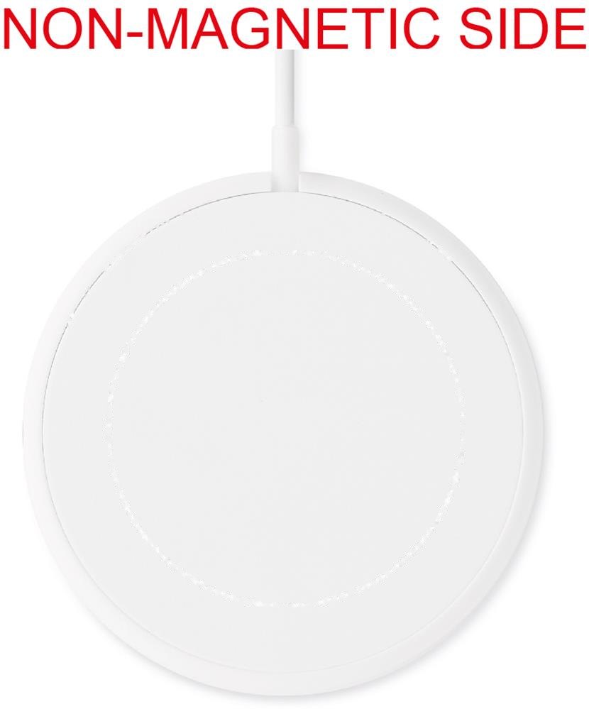 FLAKE MAG - Magnetische draadloze oplader — drukvlak charger bovenzijde