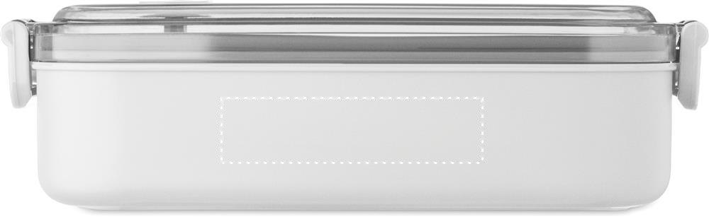 HOAGIE - PP lunchbox — drukvlak op de voorzijde