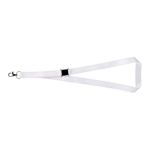 Lois sublimatie RPET-lanyard met safety breakaway sluiting — drukvlak rondom, voor