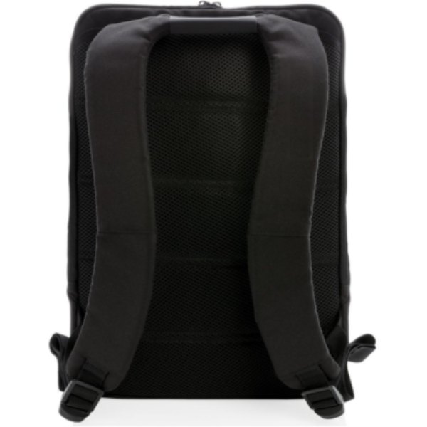 Lima PVC-vrije 15.6" RFID laptop tas — drukvlak band rechts