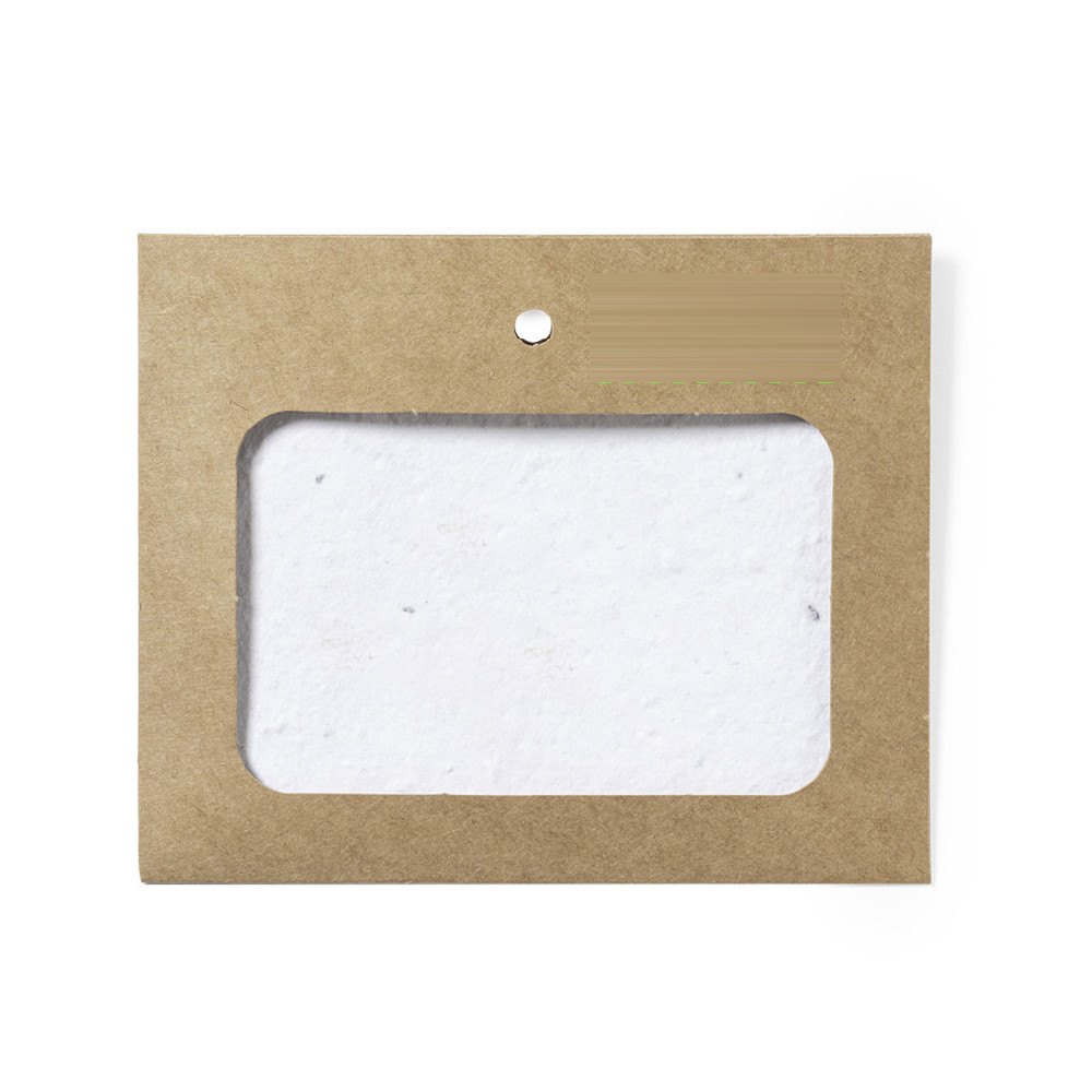 Zaad Id Badge Binem — drukvlak aan de bovenkant