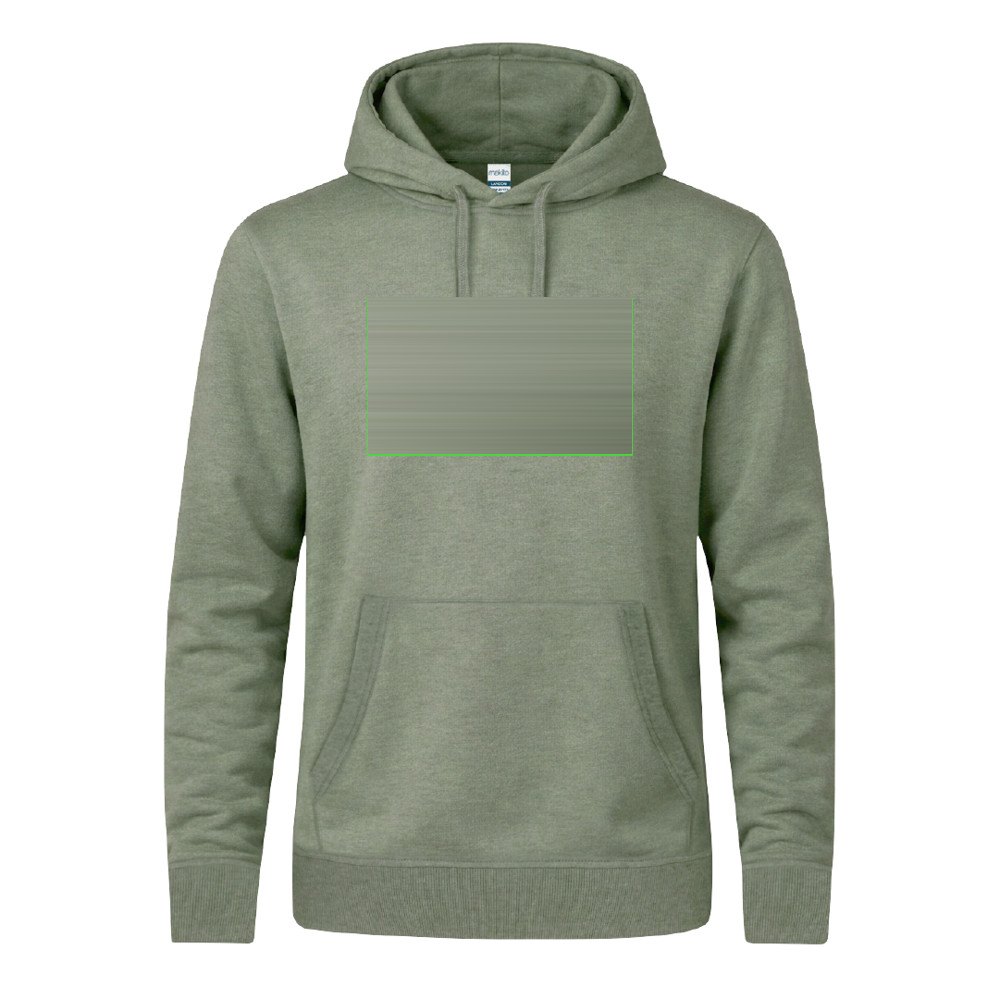 Volwassene Sweatshirt Landon — drukvlak midden op borst