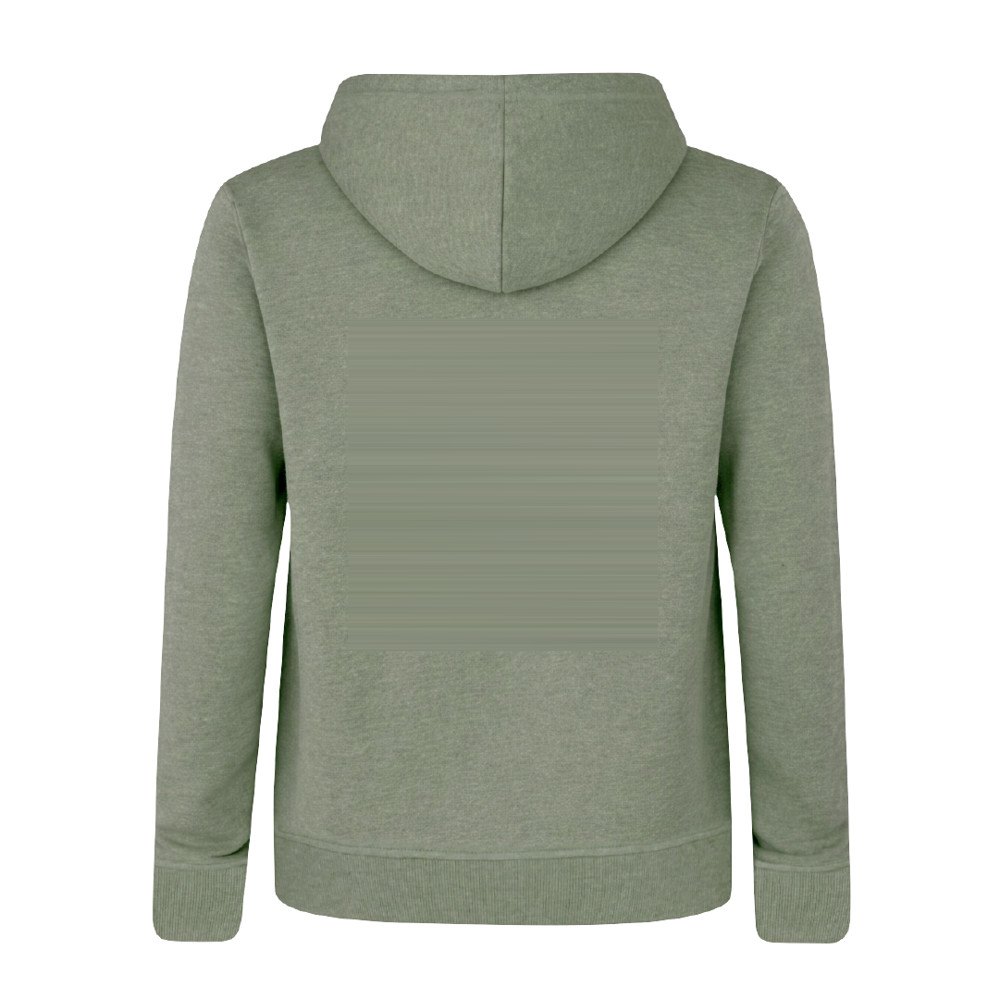 Volwassene Sweatshirt Landon — drukvlak midden op rug