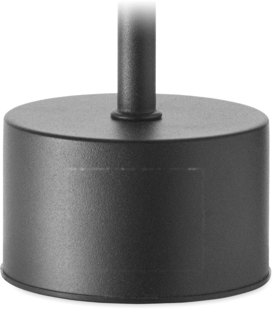 BISTRO - Aluminium tafellamp — drukvlak onderkant