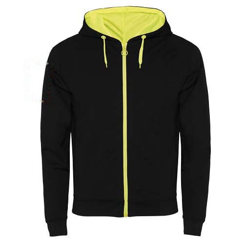 Fuji unisex sweatjack — drukvlak rechter bicep