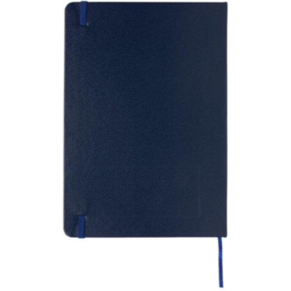 A5 hardcover notitieboek — drukvlak artikel achterzijde beneden