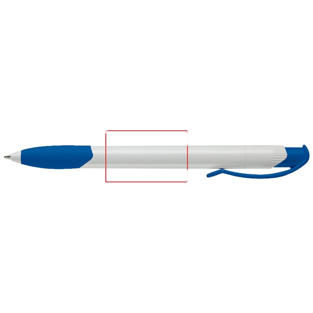 Balpen Apollo hardcolour — drukvlak 270 graden van de clip