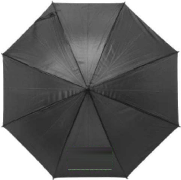 Paraplu Rachel | Polyester 170T | 23 inch — drukvlak onderaan op een paneel