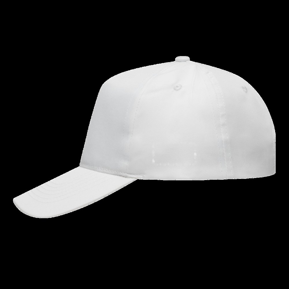 SPORTO - 5-panel baseballpet — drukvlak gecentreerd op de linkerzijde