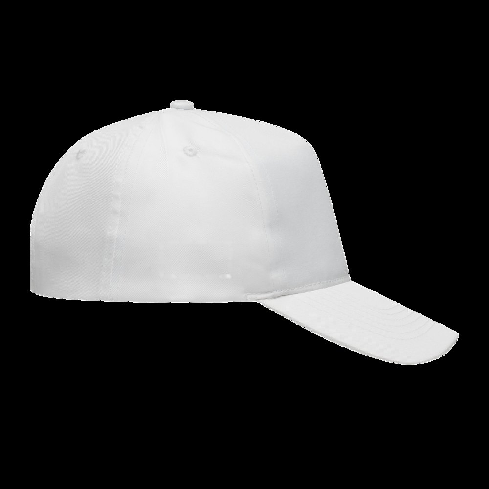 SPORTO - 5-panel baseballpet — drukvlak gecentreerd op de linker zijkant