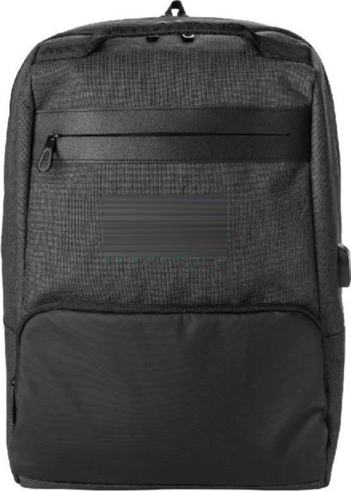 Laptoptas Romy | Kunststof | Antidiefstal — drukvlak voorzijde boven