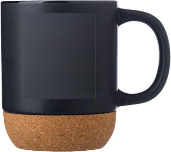 Mok Rosamund | Keramisch | Kurk bodem | 300 ml — drukvlak links van het oor