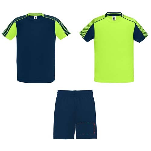 Juve unisex sportset — drukvlak linker pijp