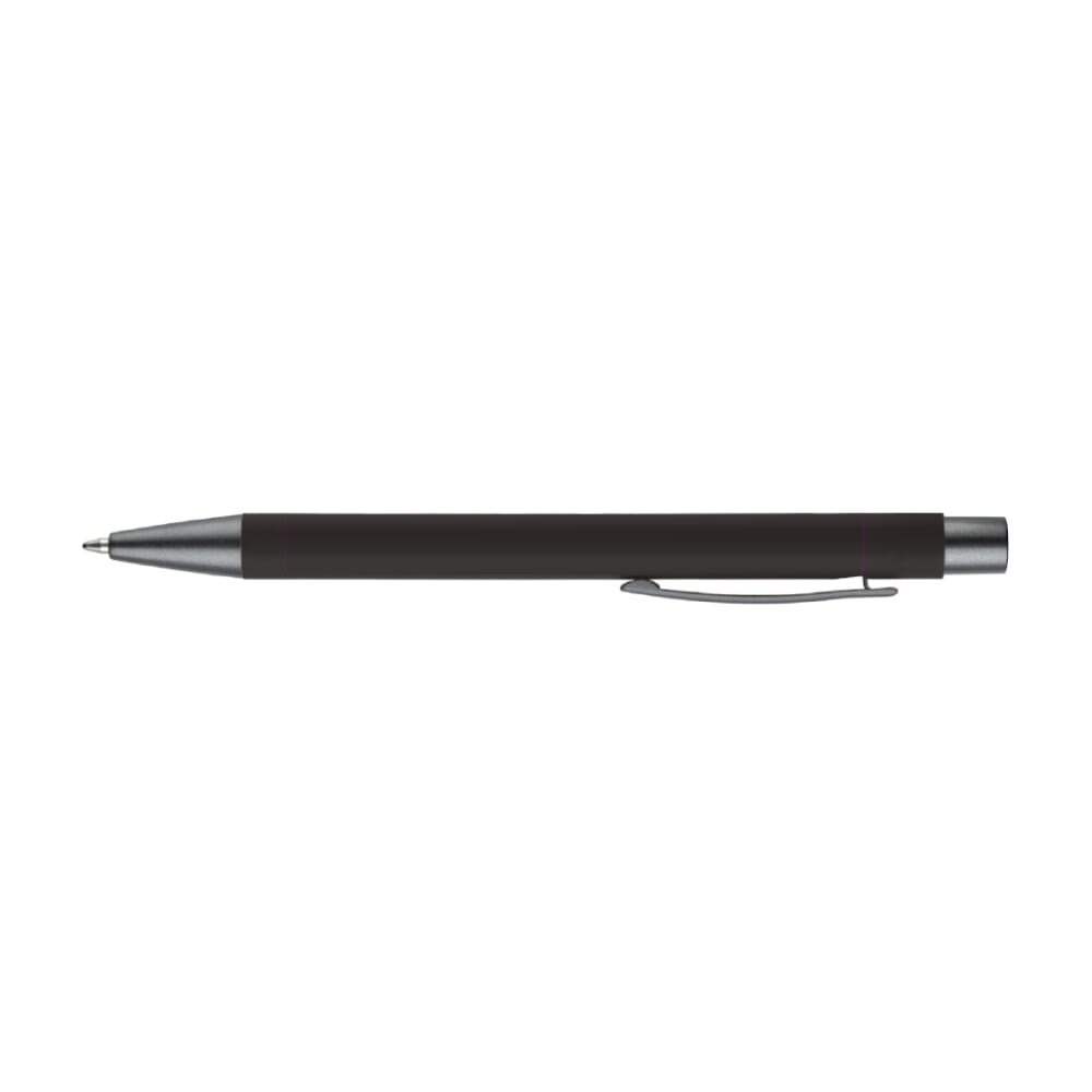 Balpen New York soft touch — drukvlak 270 graden van de clip