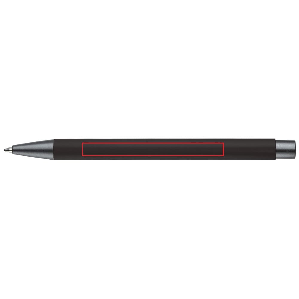 Balpen New York soft touch — drukvlak 180 graden van de clip