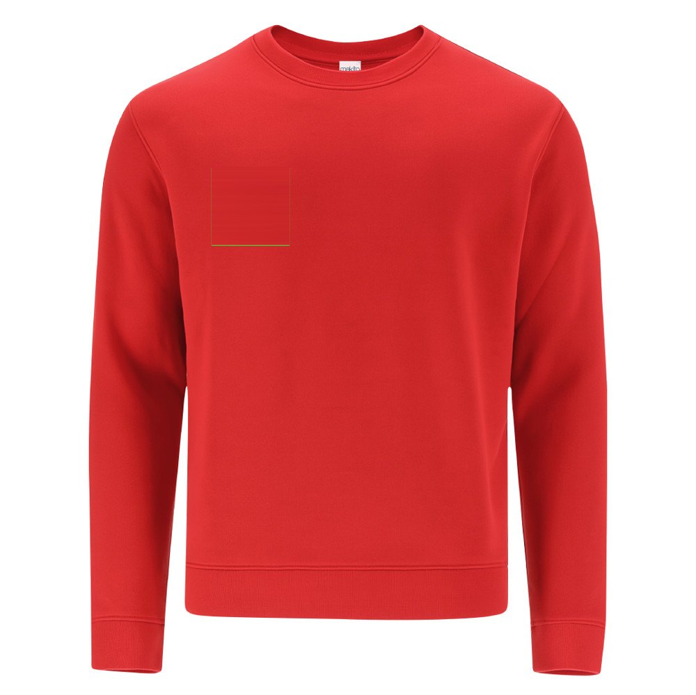 Kinder Sweatshirt Cosmos — drukvlak rechterborst