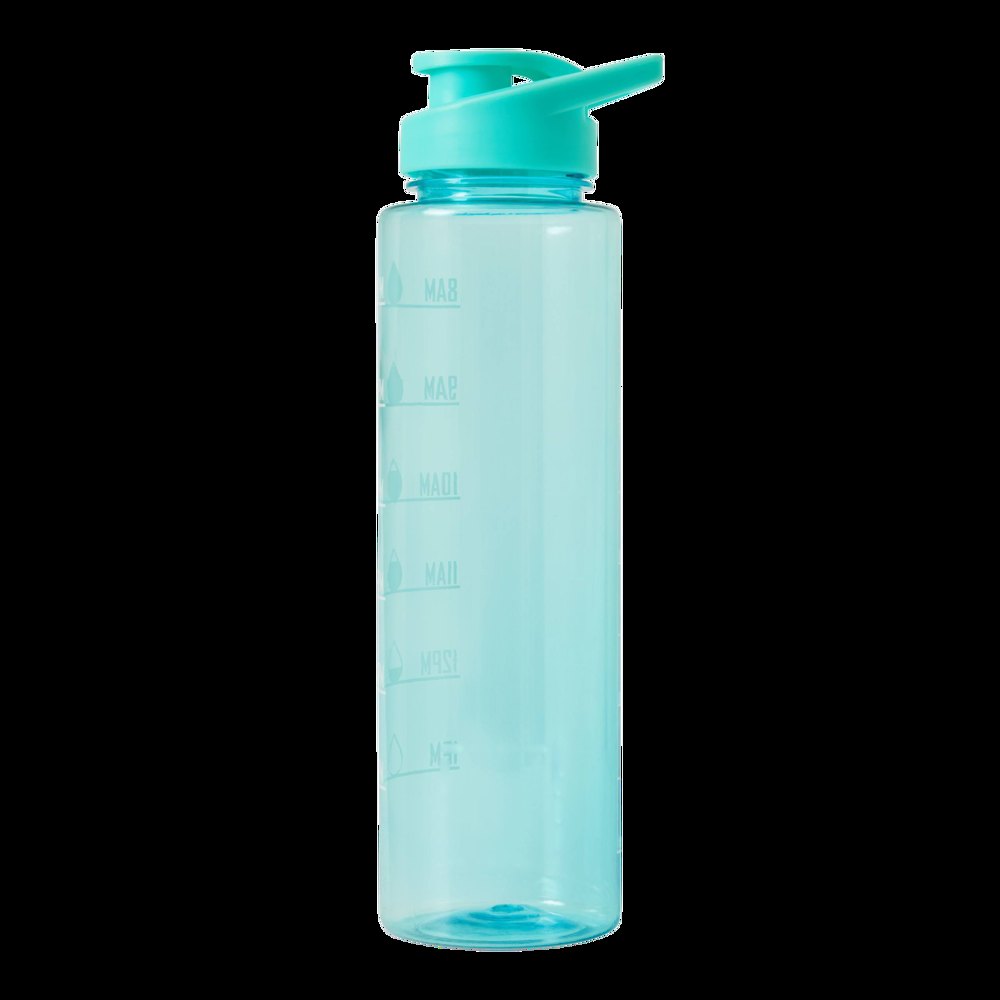 AQUA LEVEL - Sportdrinkfles — drukvlak op de onder deel van de fles