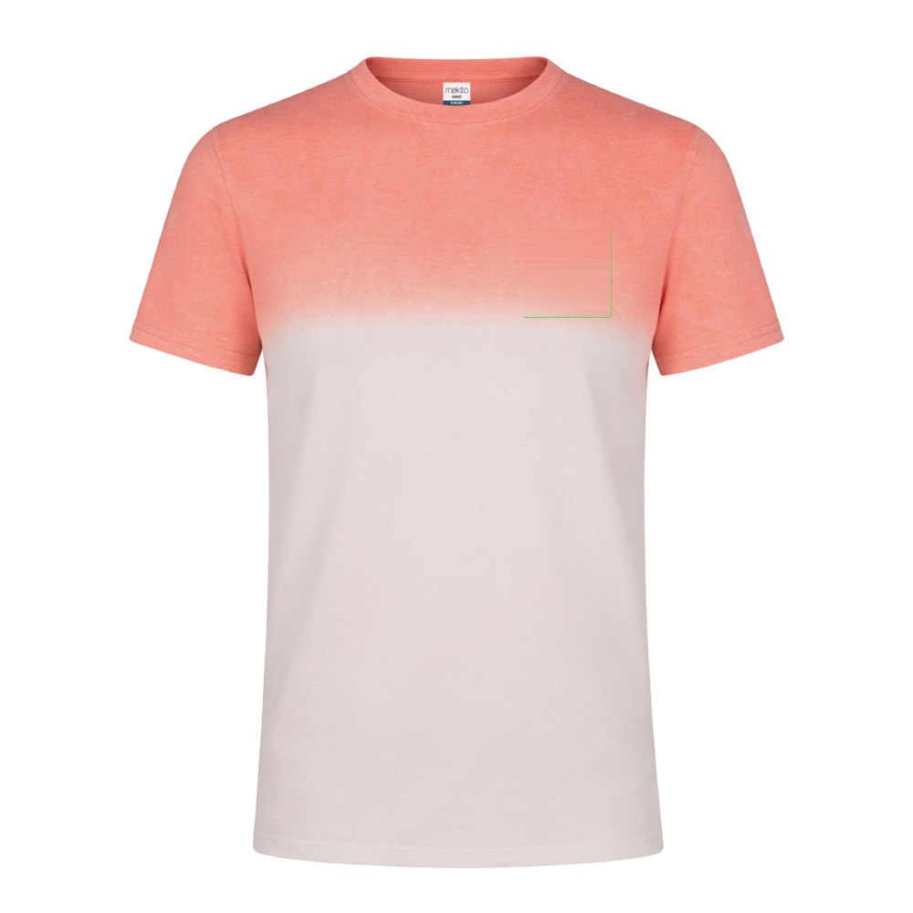 T-Shirt Volwassene Nimo — drukvlak linkerborst