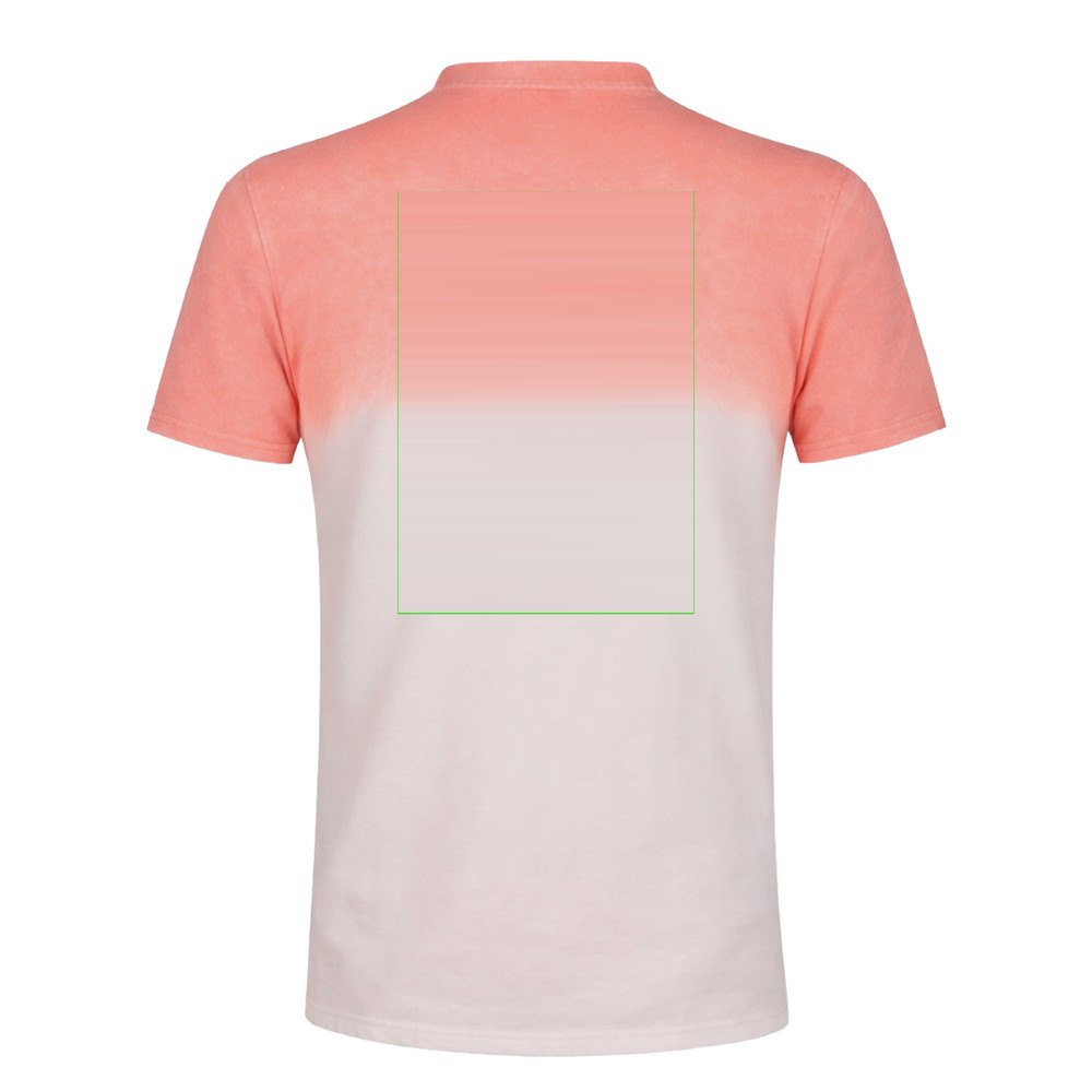 T-Shirt Volwassene Nimo — drukvlak midden op rug