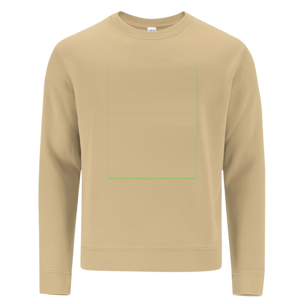 Volwassene Sweatshirt Cosmos — drukvlak midden op borst