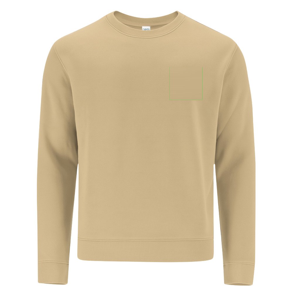Volwassene Sweatshirt Cosmos — drukvlak linkerborst