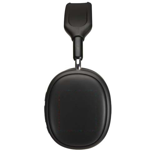 Alzir gerecycleerde plastic draadloze Bluetooth®-hoofdtelefoon over-ear — drukvlak linker oorschelp