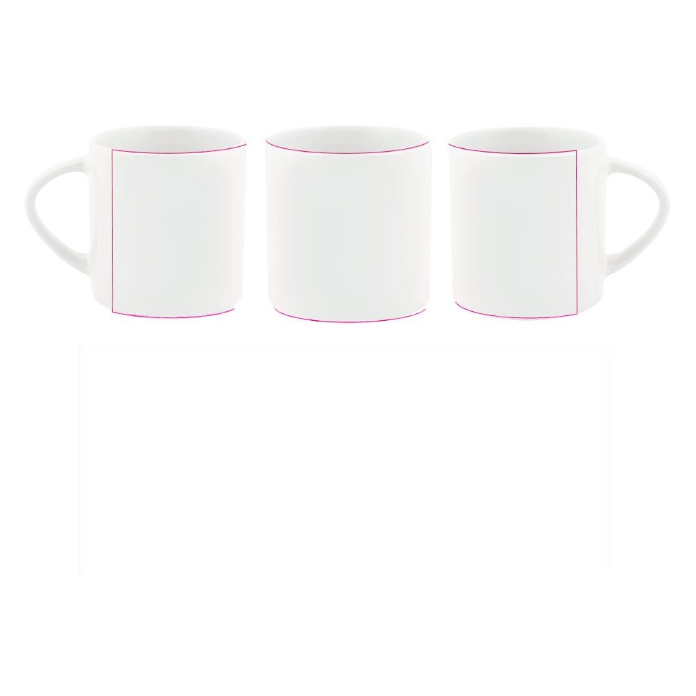Mok Oslo subli klein 180ml — drukvlak rondom