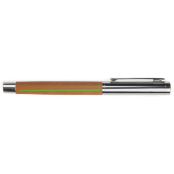 VINGA Bosler RCS recycled RVS pen — drukvlak pen