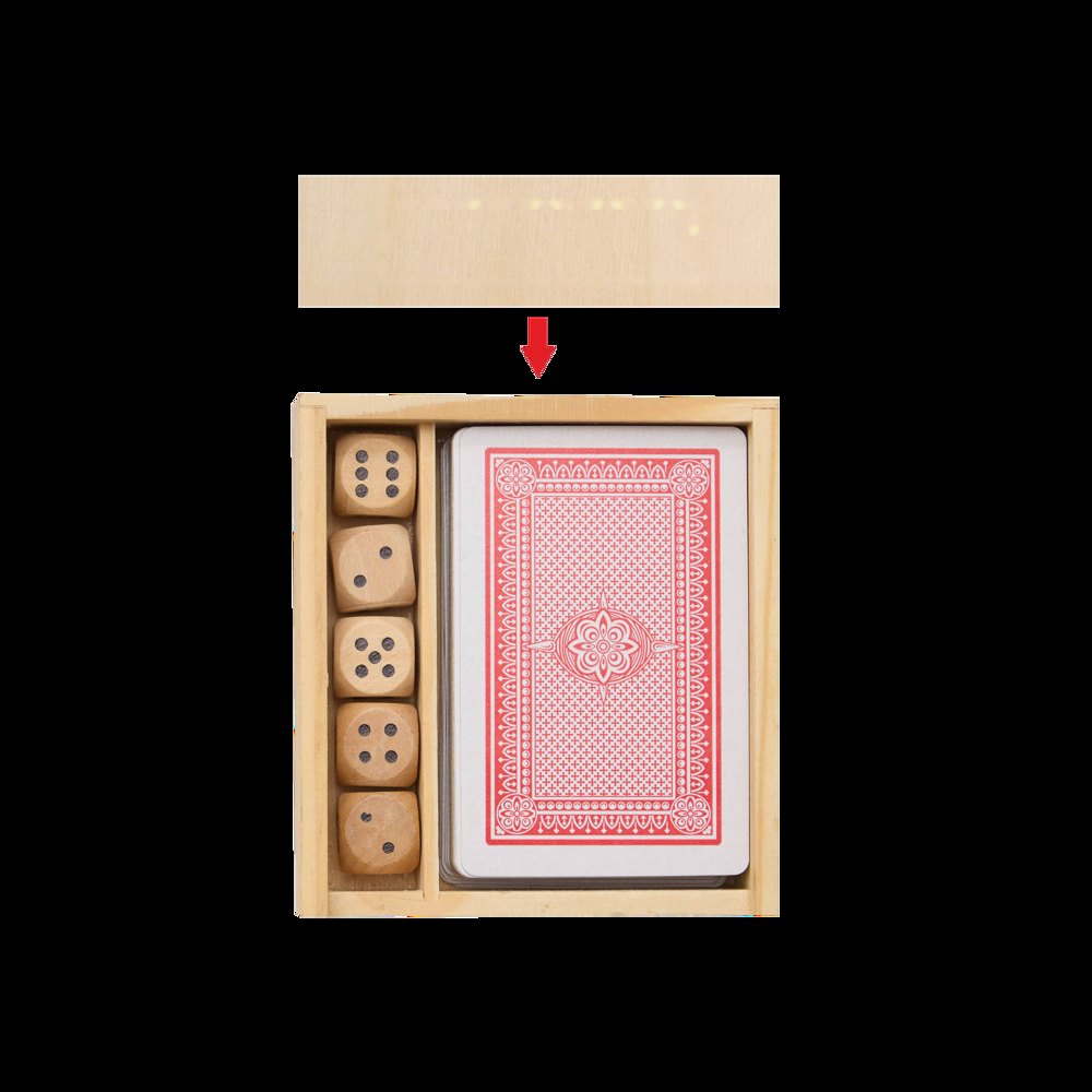 EVERGAME - Spelset — drukvlak gecentreerd op de achterkant