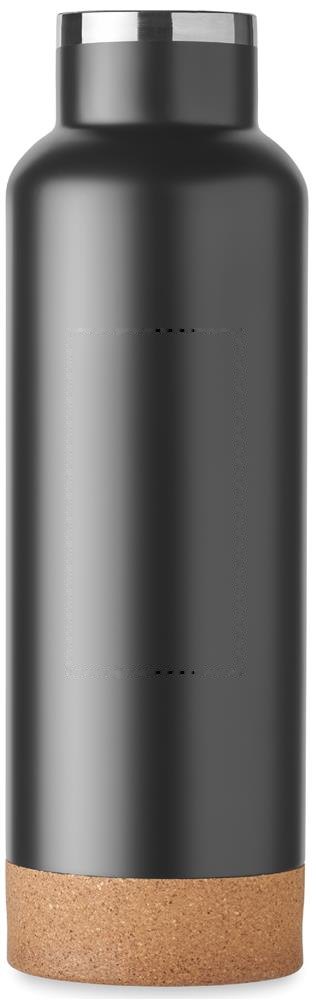 IVES - Dubbelwandige fles 500ml — drukvlak voorzijde