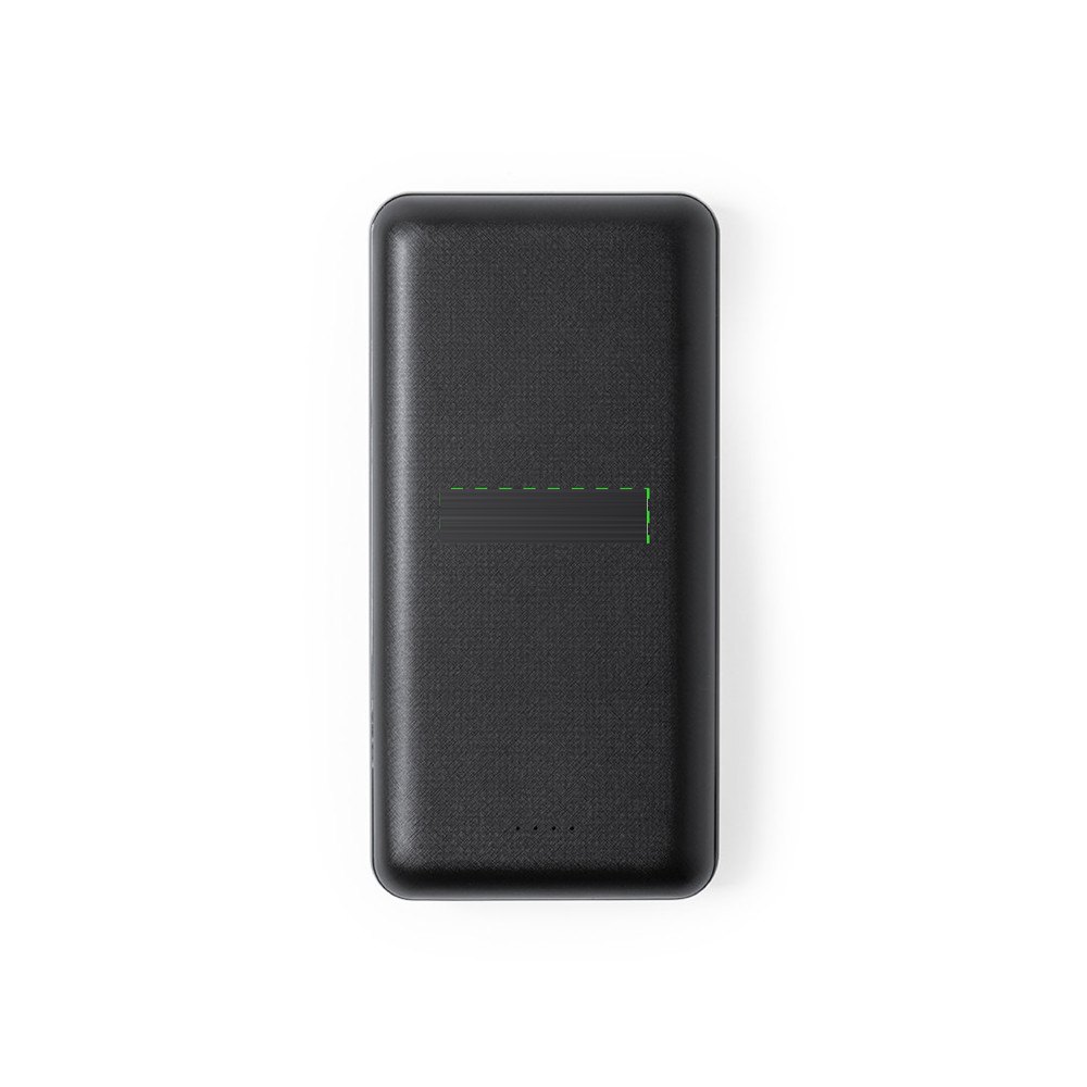 Power Bank Kiubert — drukvlak gecentreerd