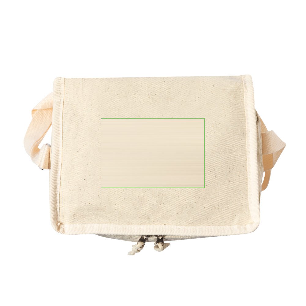 Koeltas Parum — drukvlak midden op de flap