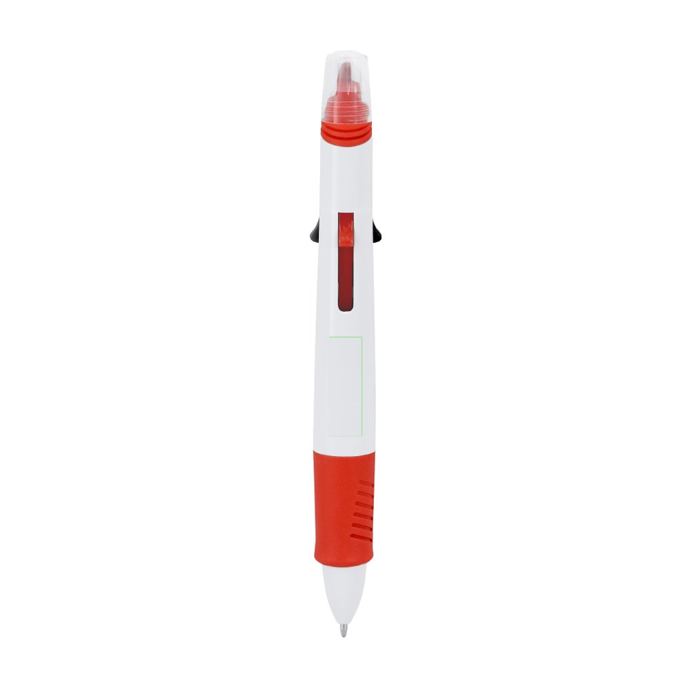 Multikleurige Pen Reggan — drukvlak midden op de houder