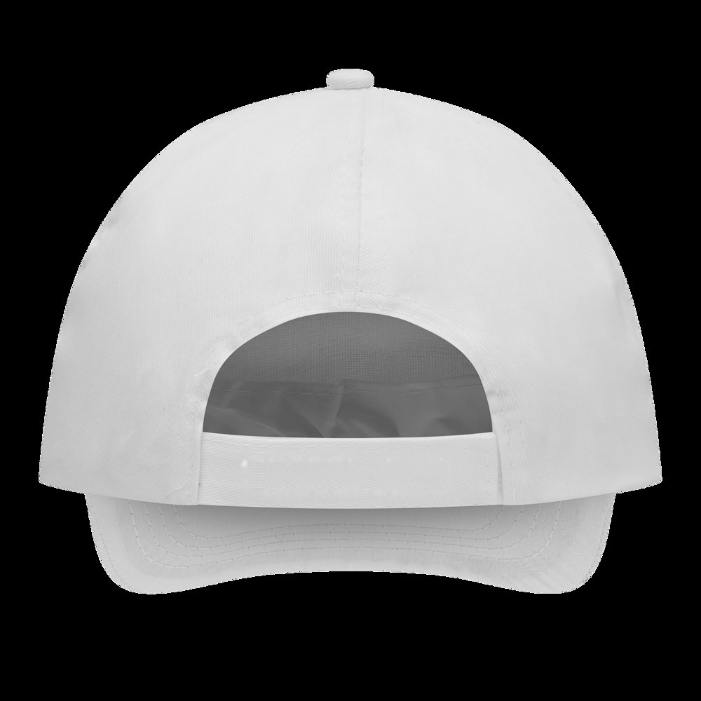 FAVOURITE - 5-panel cap — drukvlak gecentreerd per segment