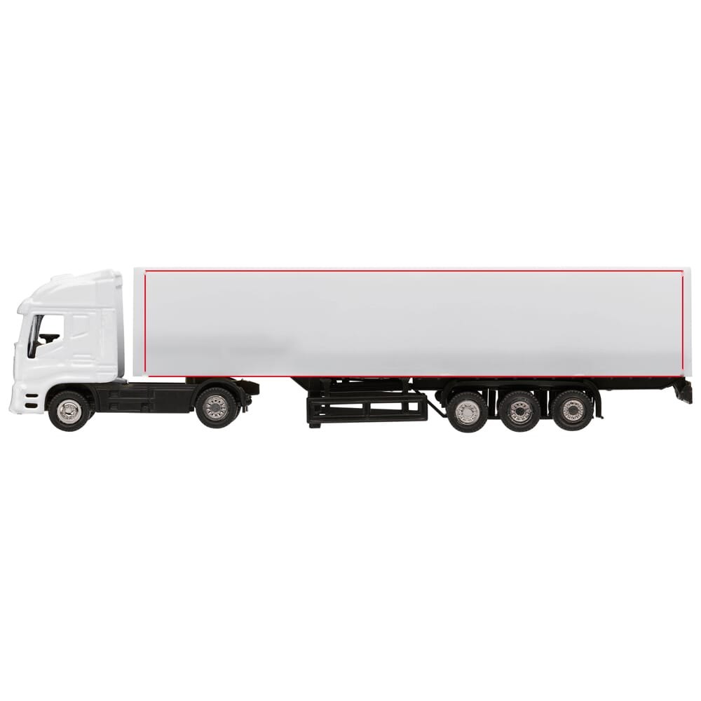 Truck mini — drukvlak zijkant truck rechts