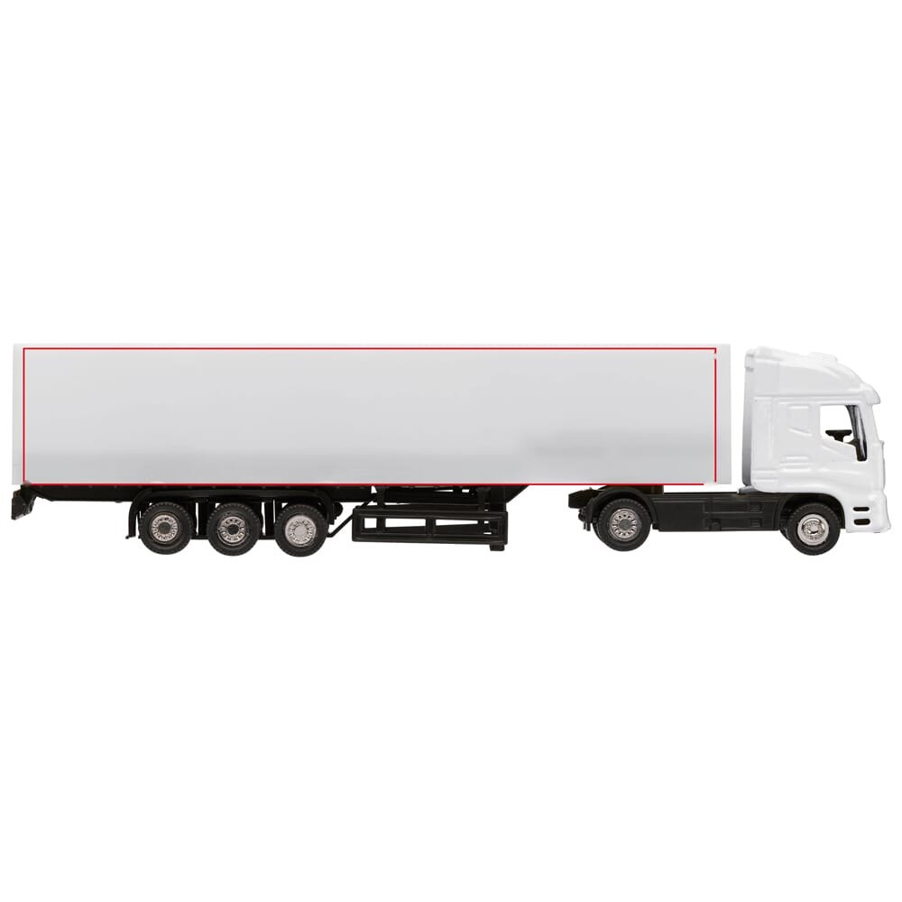 Truck mini — drukvlak zijkant truck links