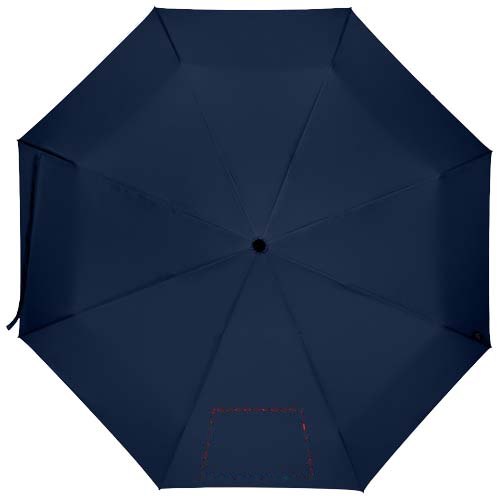 Dane 21 inch RPET opvouwbare paraplu — drukvlak 1ste paneel