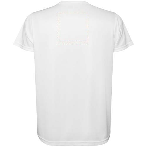 Estoril 125 g/m² T-shirt met korte mouwen voor kinderen — drukvlak achterzijde