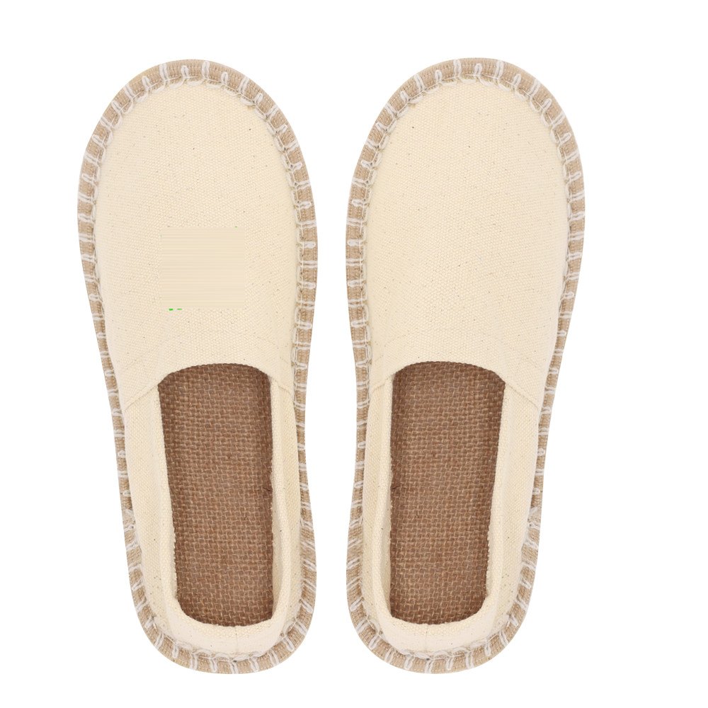 Espadrilles Sergen — drukvlak bovenop de linkerschoen