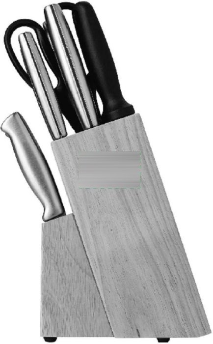 RVS keukenset Lucille — drukvlak zijkant