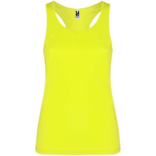 Shura 140 g/m² sporthemd voor dames — drukvlak rechter borst