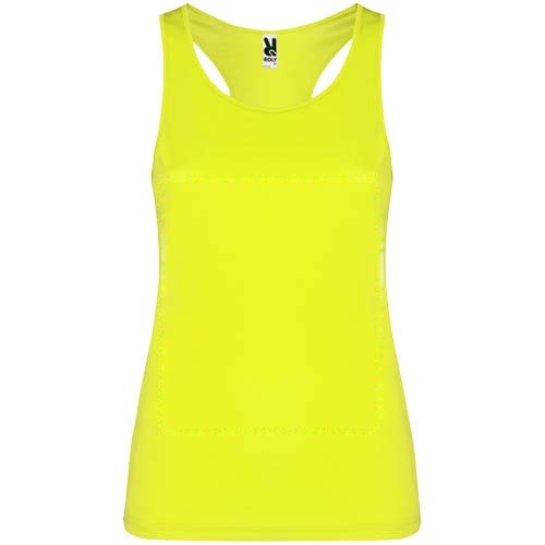 Shura 140 g/m² sporthemd voor dames — drukvlak impact volledige voorzijde