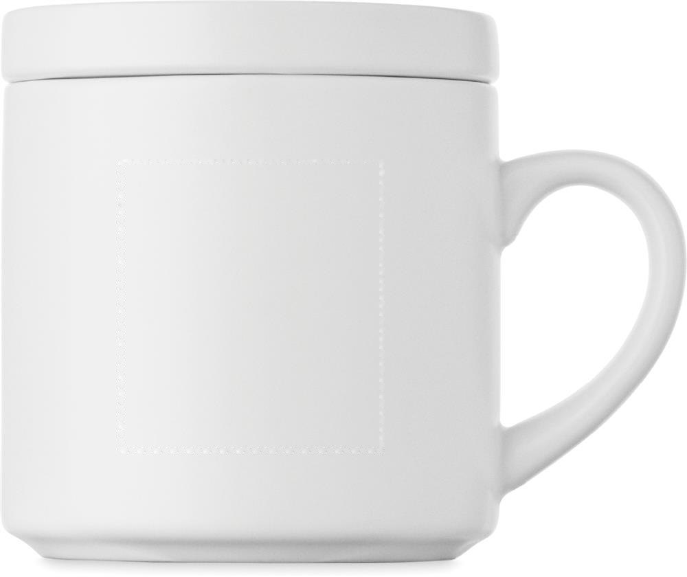 SIROTER - Draadl mokwarmer & oplader set — drukvlak rechtshandig