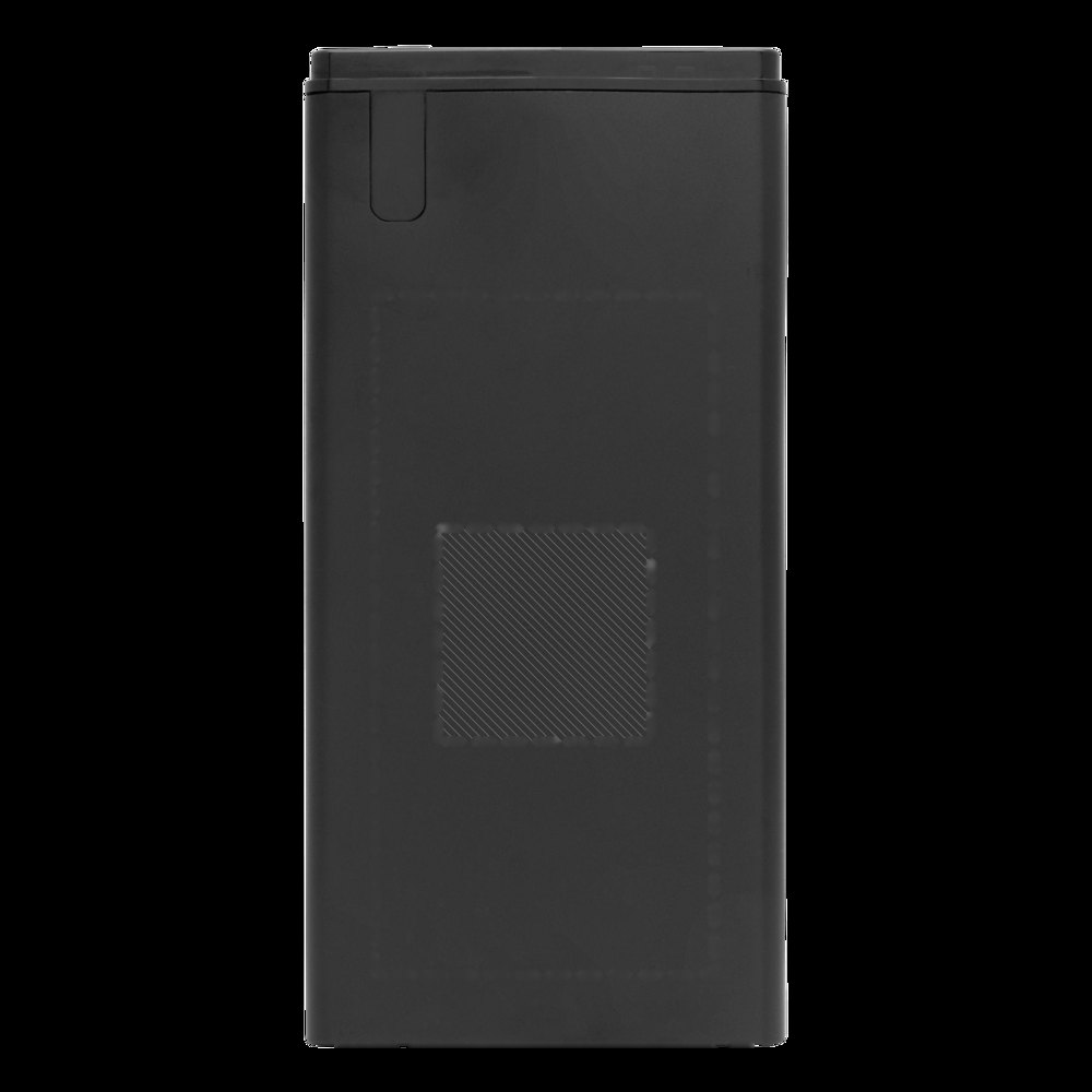 INDICATOR - Powerbank — drukvlak gecentreerd bovenaan