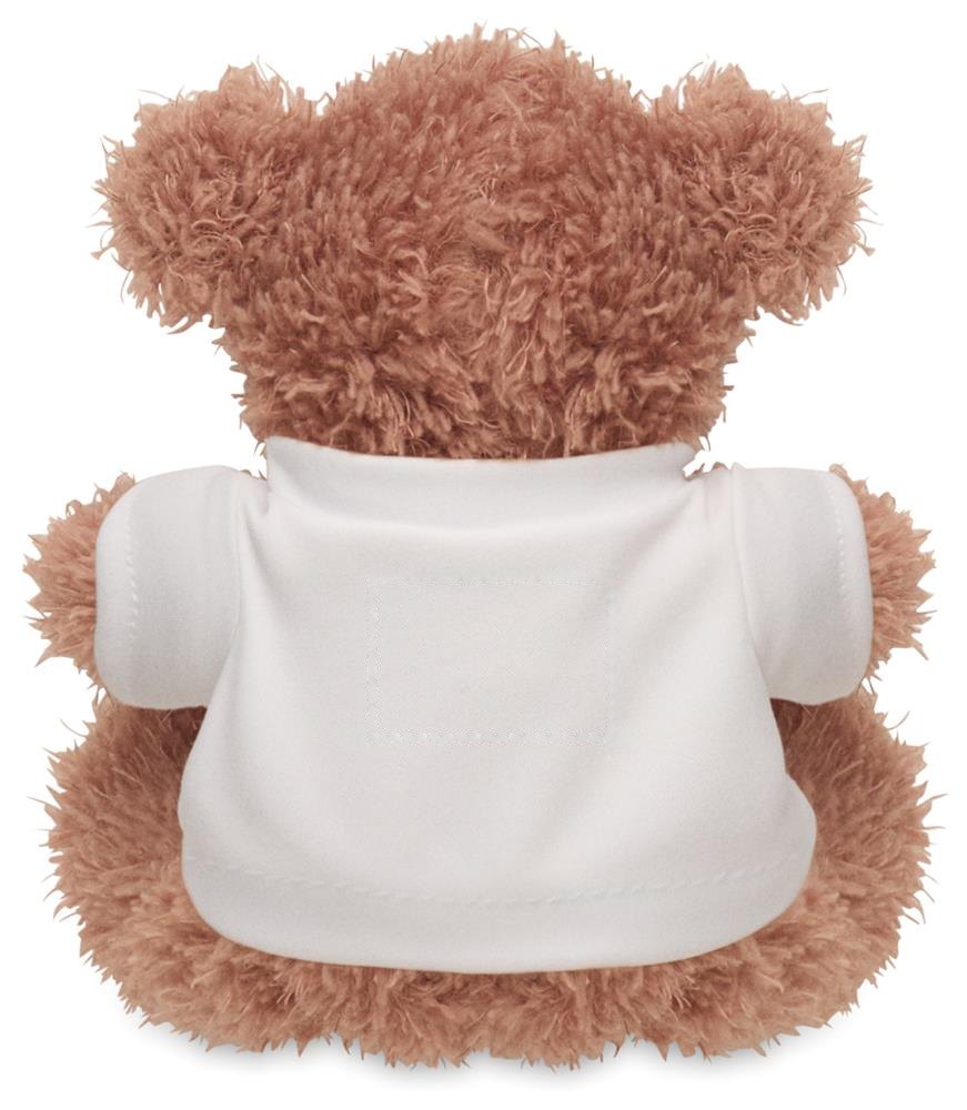 DOC - Pluche teddybeer dokter — drukvlak achterzijde