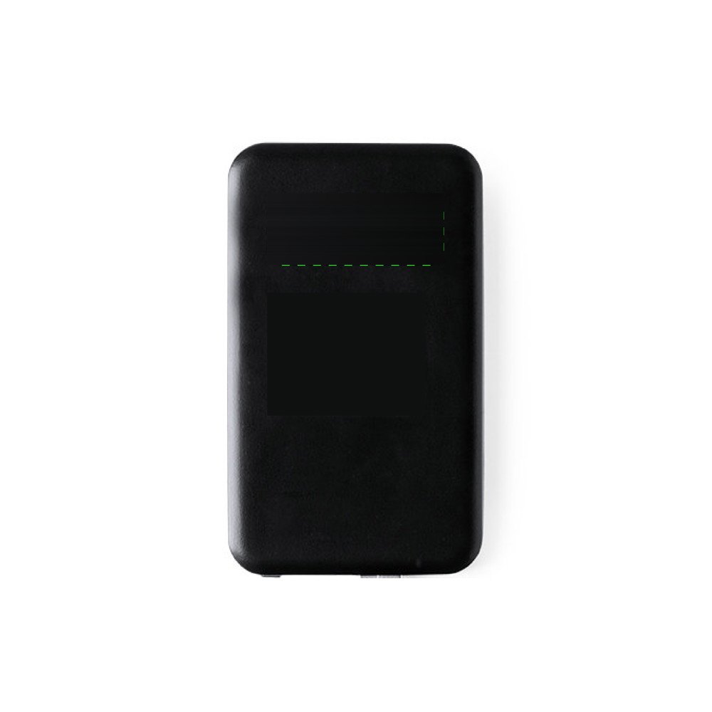 Power Bank Kustol — drukvlak gecentreerd boven zijde