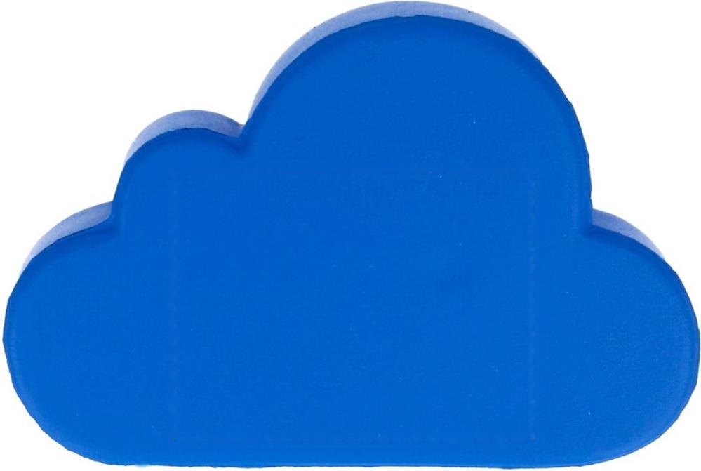 CLOUDY - Anti-stress wolkvorm — drukvlak voorzijde