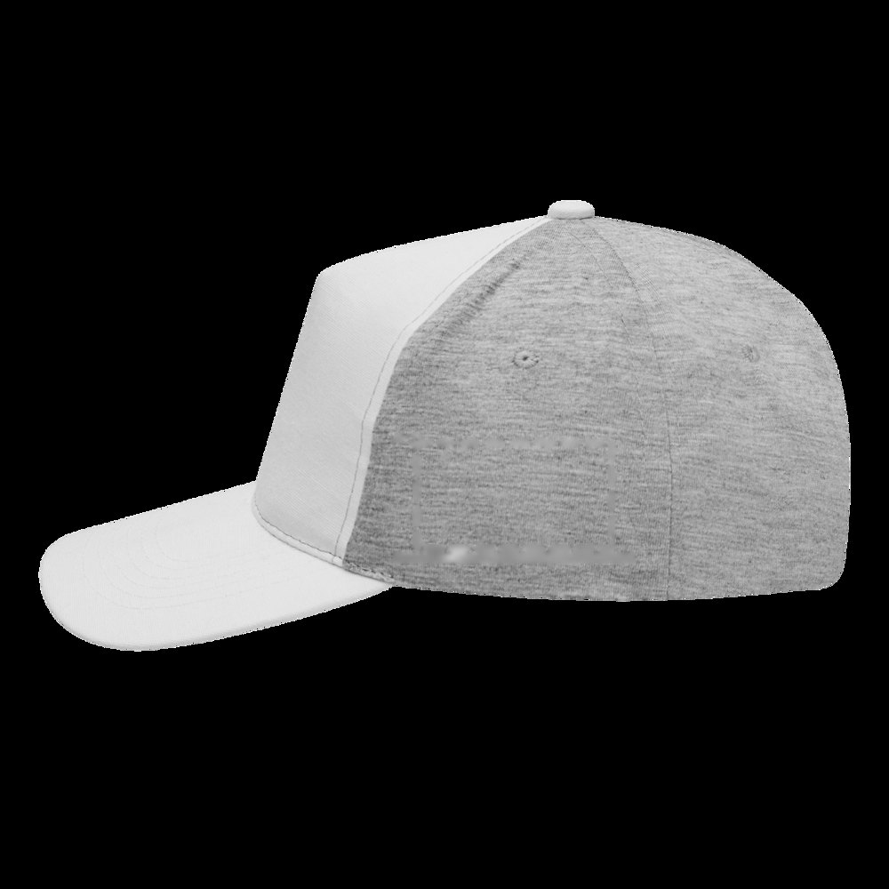 UP TO DATE - 5-panel baseballcap — drukvlak gecentreerd op de links zijde van de dop