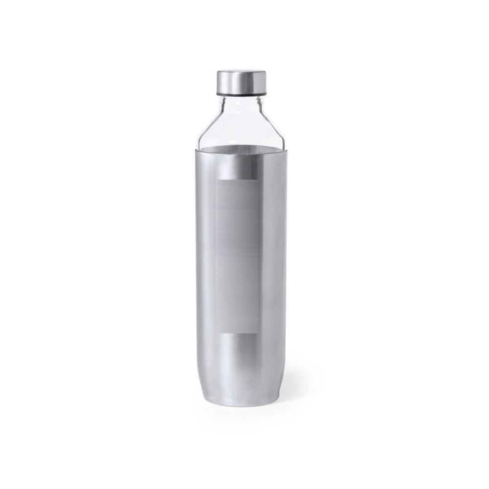 Fles Ivisur — drukvlak op de zijkant